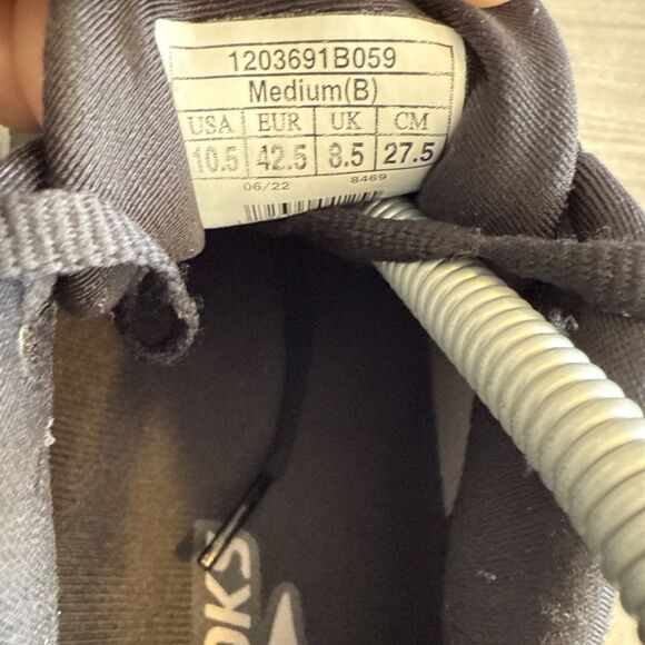 Brooks Womens Glycerin 20 1203691B059 Black Running Shoes Sneakers Size 10.5 B - Picture 8 of 11